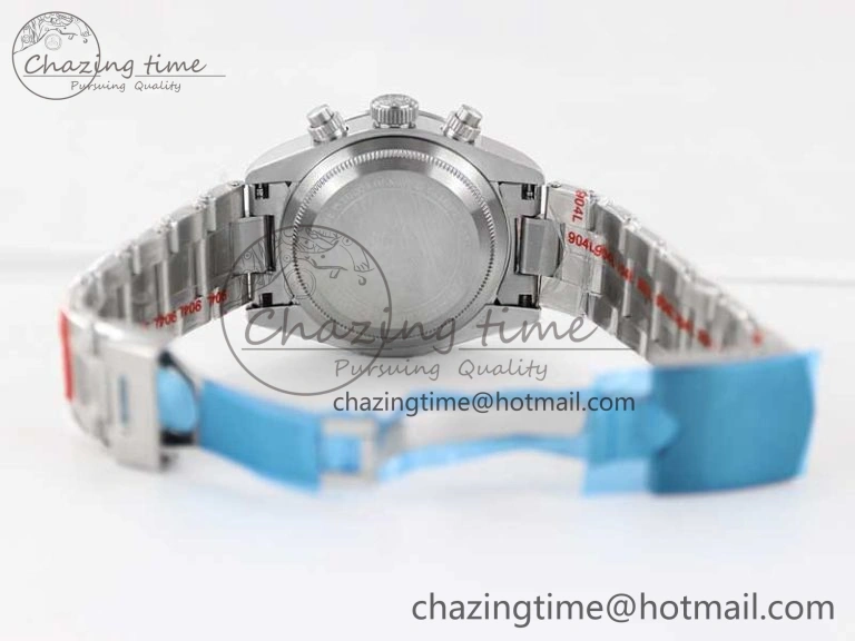 Black Bay Chrono SS TWS 1:1 Best Edition White Dial on SS Bracelet A7750