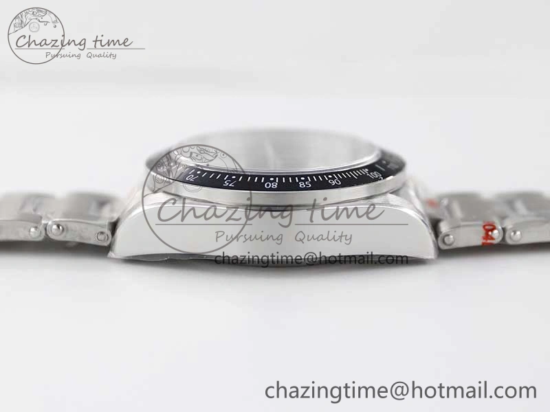 Black Bay Chrono SS TWS 1:1 Best Edition White Dial on SS Bracelet A7750