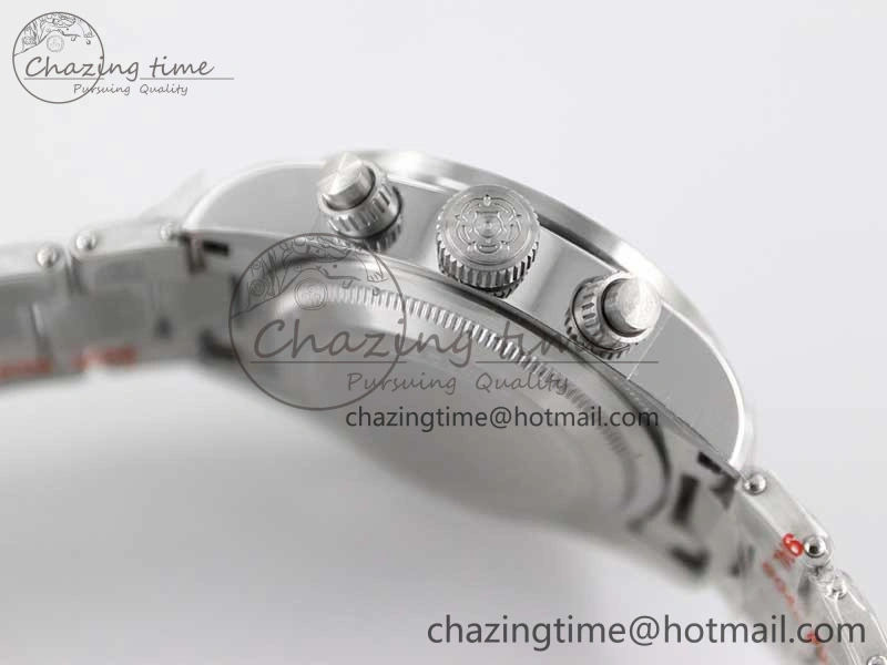Black Bay Chrono SS TWS 1:1 Best Edition White Dial on SS Bracelet A7750