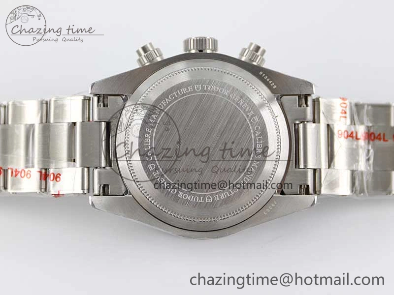 Black Bay Chrono SS TWS 1:1 Best Edition White Dial on SS Bracelet A7750