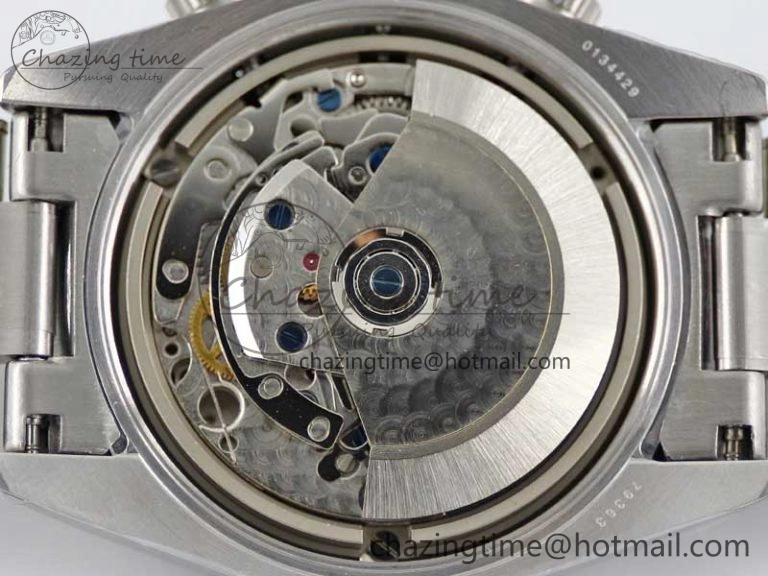 Black Bay Chrono SS TWS 1:1 Best Edition White Dial on SS Bracelet A7750