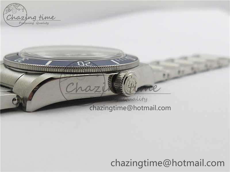 Black Bay Fifty Eight 39mm SS ZF 1:1 Best Edition Blue Dial on SS Bracelet A2824