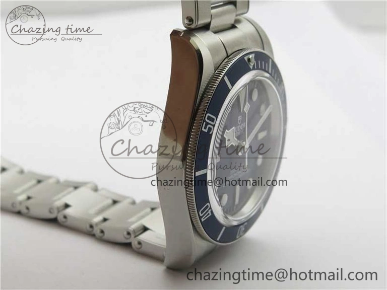 Black Bay Fifty Eight 39mm SS ZF 1:1 Best Edition Blue Dial on SS Bracelet A2824