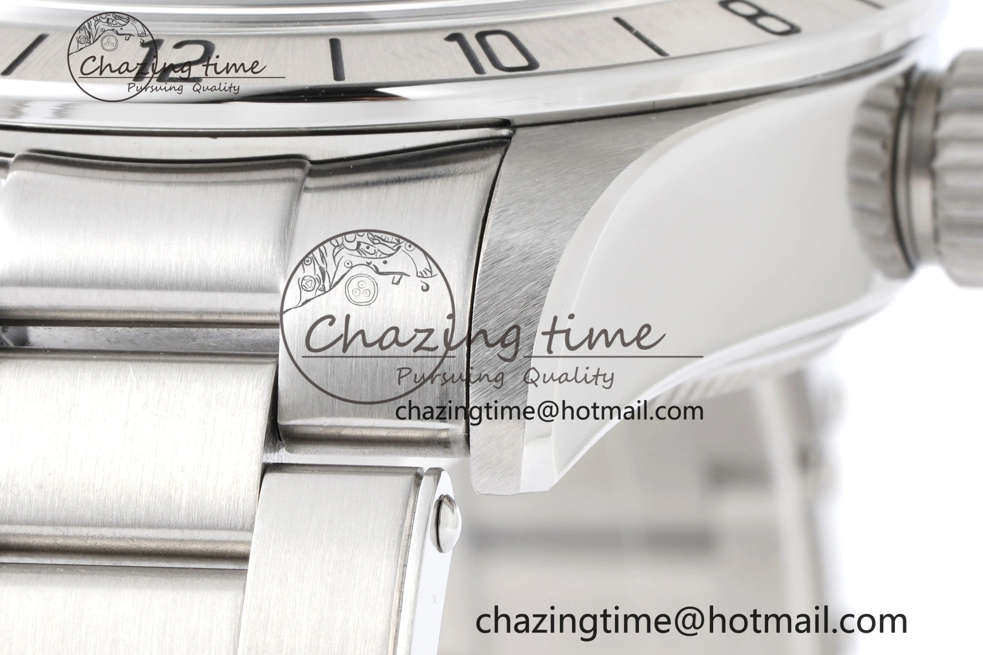 Black Bay GMT SS Bezel ZF 1:1 Best Edition Black Dial on SS Bracelet A2836