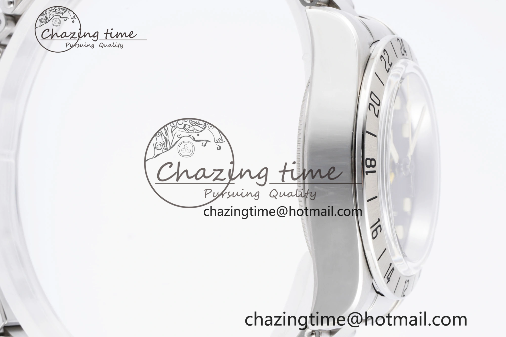 Black Bay GMT SS Bezel ZF 1:1 Best Edition Black Dial on SS Bracelet A2836