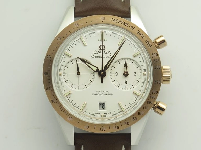 Black Shield DLC ZF Best Edition on Brown Leather Strap A7753