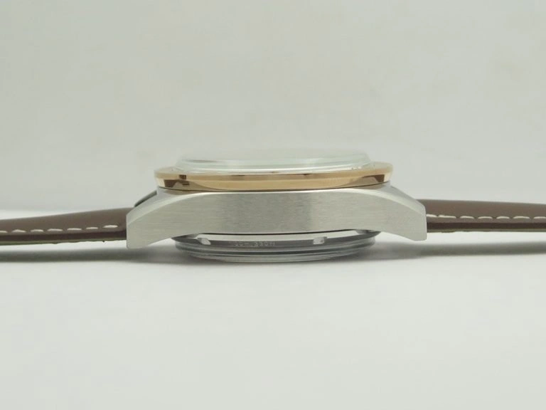 Black Shield DLC ZF Best Edition on Brown Leather Strap A7753