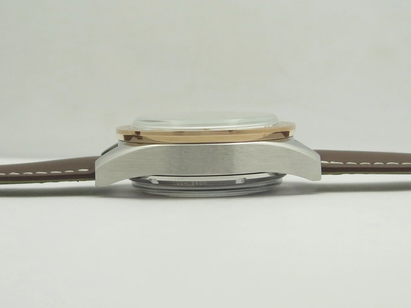 Black Shield DLC ZF Best Edition on Brown Leather Strap A7753