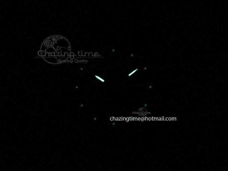 Black Shield DLC ZF Best Edition on Brown Leather Strap A7753