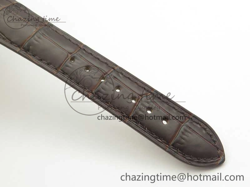 Black-Tie RG TWF Best Edition White Dial on Brown Leather Strap Cal.850P