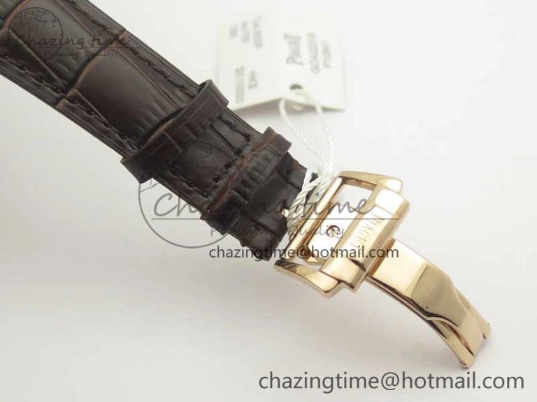 Black-Tie RG TWF Best Edition White Dial on Brown Leather Strap Cal.850P