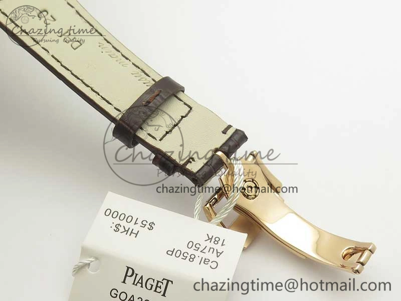 Black-Tie RG TWF Best Edition White Dial on Brown Leather Strap Cal.850P