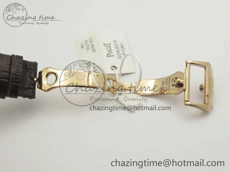 Black-Tie RG TWF Best Edition White Dial on Brown Leather Strap Cal.850P
