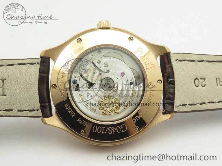 Black-Tie RG TWF Best Edition White Dial on Brown Leather Strap Cal.850P