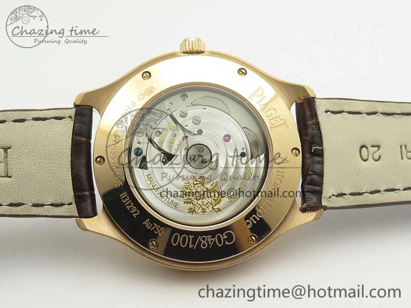 Black-Tie RG TWF Best Edition White Dial on Brown Leather Strap Cal.850P