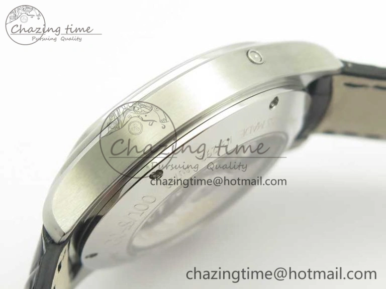 Black-Tie SS TWF Best Edition White Dial on Black Leather Strap Cal.850P