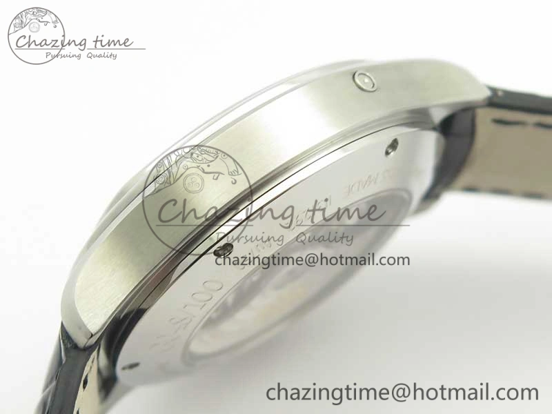 Black-Tie SS TWF Best Edition White Dial on Black Leather Strap Cal.850P