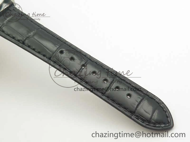Black-Tie SS TWF Best Edition White Dial on Black Leather Strap Cal.850P