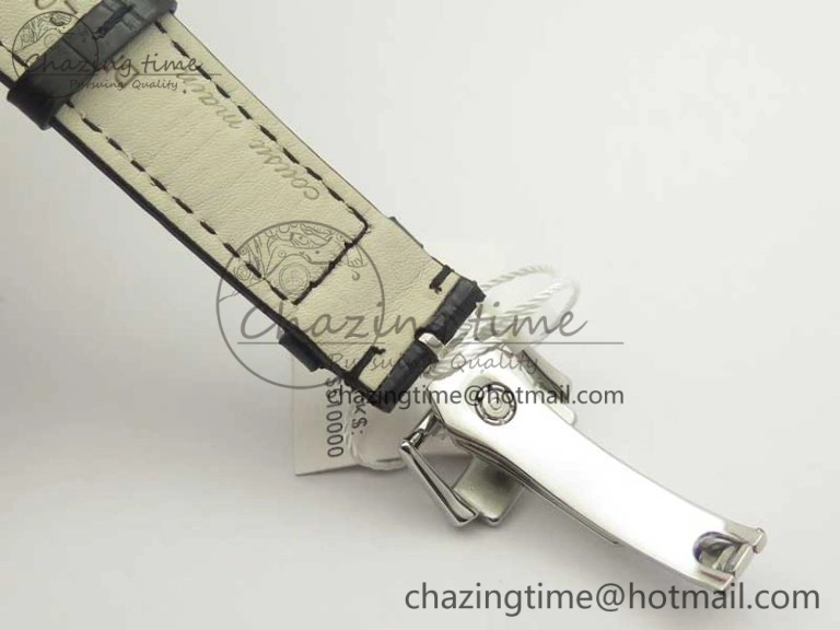 Black-Tie SS TWF Best Edition White Dial on Black Leather Strap Cal.850P