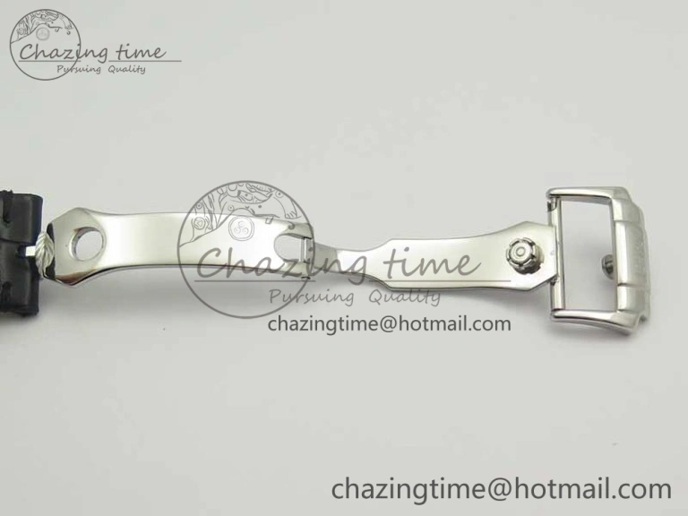 Black-Tie SS TWF Best Edition White Dial on Black Leather Strap Cal.850P