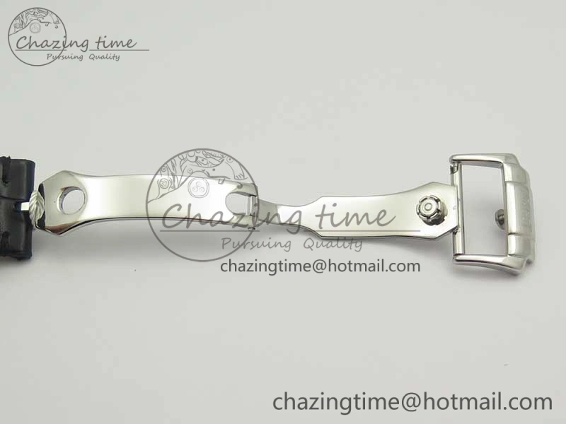 Black-Tie SS TWF Best Edition White Dial on Black Leather Strap Cal.850P