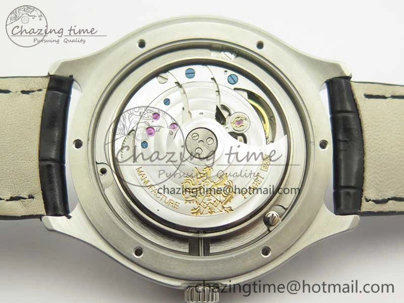 Black-Tie SS TWF Best Edition White Dial on Black Leather Strap Cal.850P