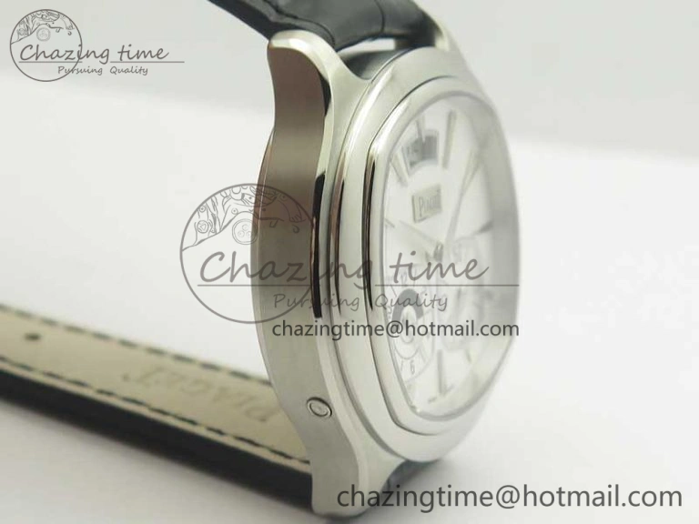 Black-Tie SS TWF Best Edition White Dial on Black Leather Strap Cal.850P