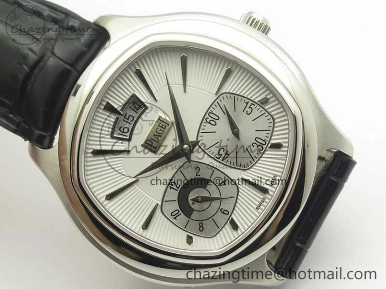 Black-Tie SS TWF Best Edition White Dial on Black Leather Strap Cal.850P