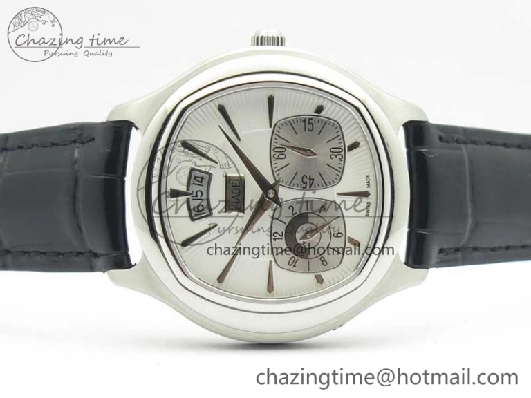 Black-Tie SS TWF Best Edition White Dial on Black Leather Strap Cal.850P
