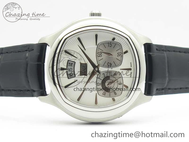 Black-Tie SS TWF Best Edition White Dial on Black Leather Strap Cal.850P