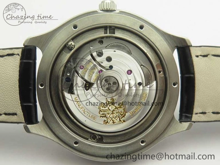 Black-Tie SS TWF Best Edition White Dial on Black Leather Strap Cal.850P