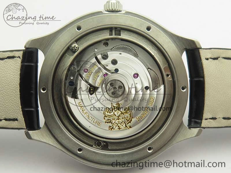 Black-Tie SS TWF Best Edition White Dial on Black Leather Strap Cal.850P