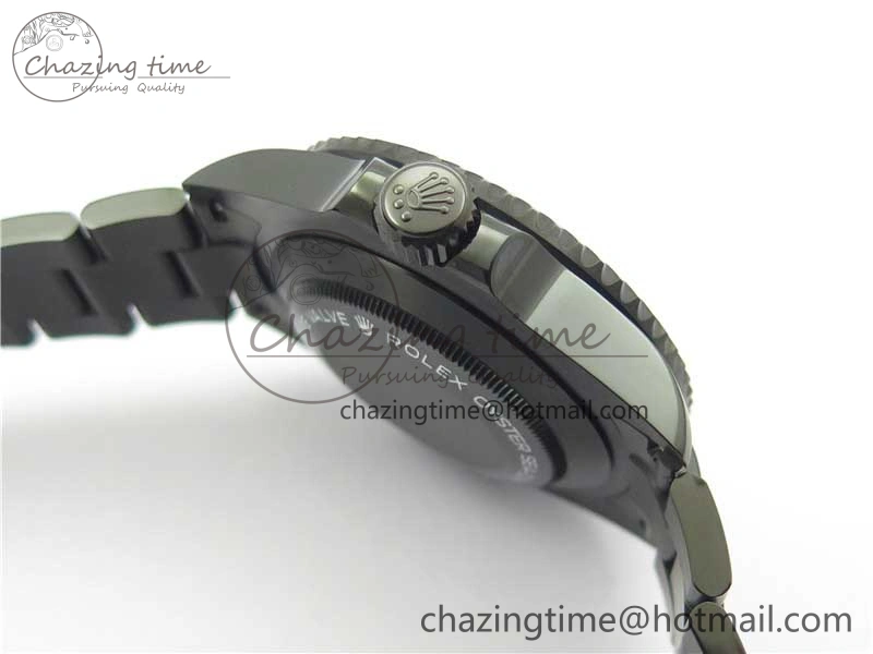 Blaken  Sea-Dweller 2017 Baselworld 126600 DLC ROF Best Edition Black Dial on DLC Bracelet A2836