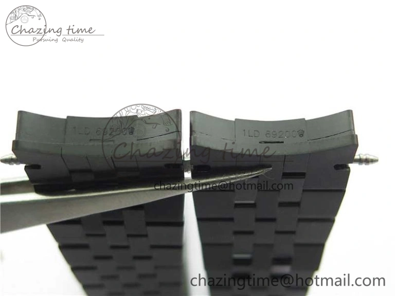 Blaken GMT Master II Black Blue Ceramic DLC GSF Best Edition Black Dial on Jubilee Bracelet A3186