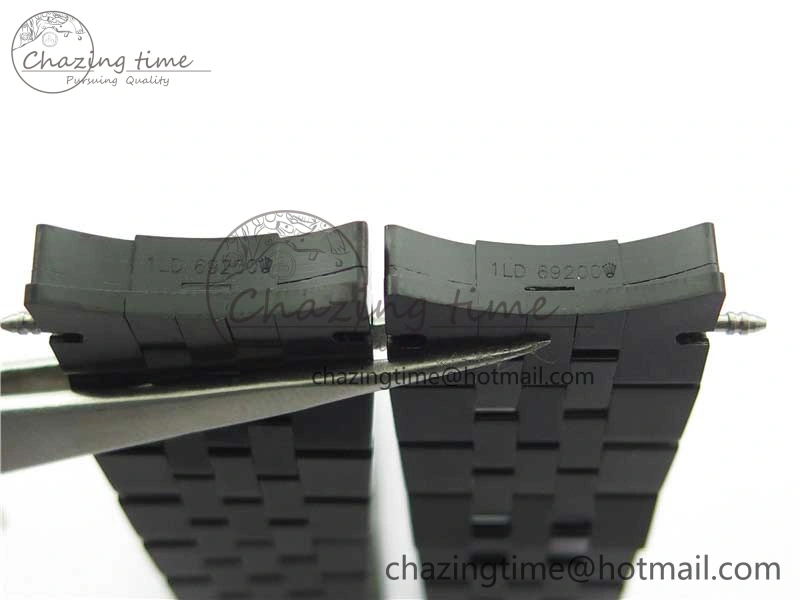 Blaken GMT Master II Black Blue Ceramic DLC GSF Best Edition Black Dial on Jubilee Bracelet A3186