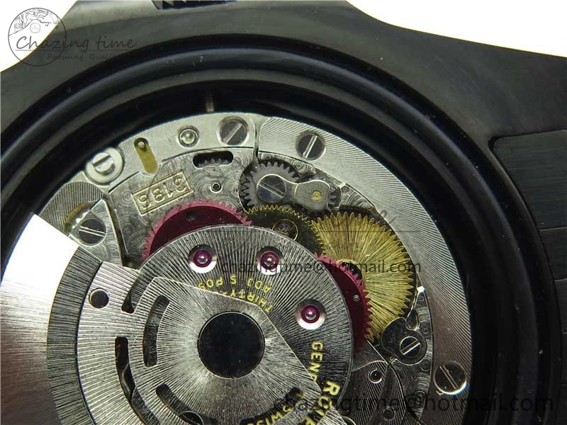 Blaken GMT Master II Red Blue Ceramic DLC GSF Best Edition Black Dial on Jubilee Bracelet A3186