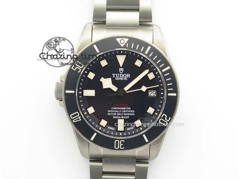 Blue Pelagos XF 1:1 Best Edition on Titanium Bracelet A2824 V5