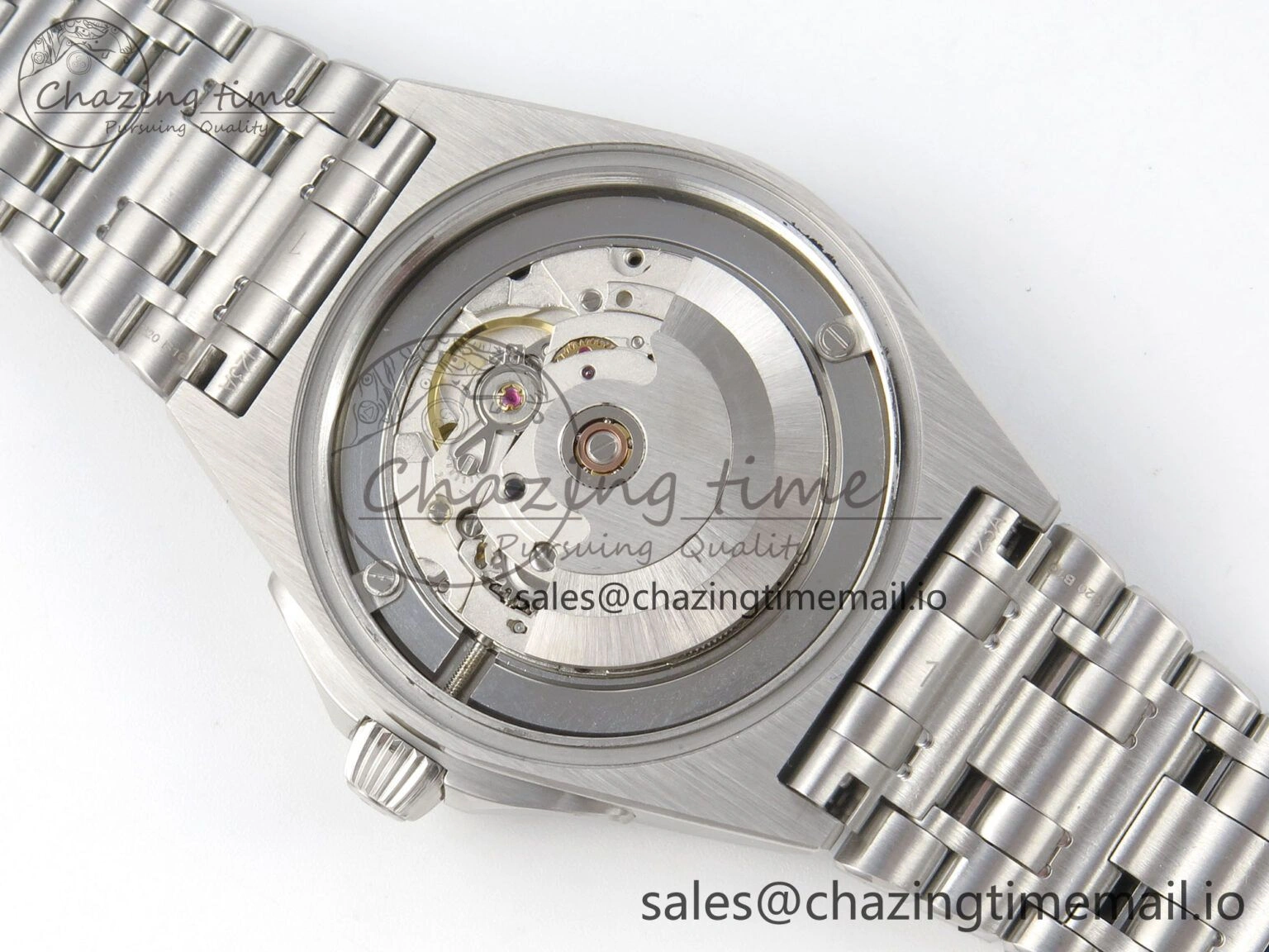 Breitling BLSF Chronomat Automatic 1:1 Best Edition GMT 40mm Blue Dial with Inner Yellow Rim On SS Bracelet