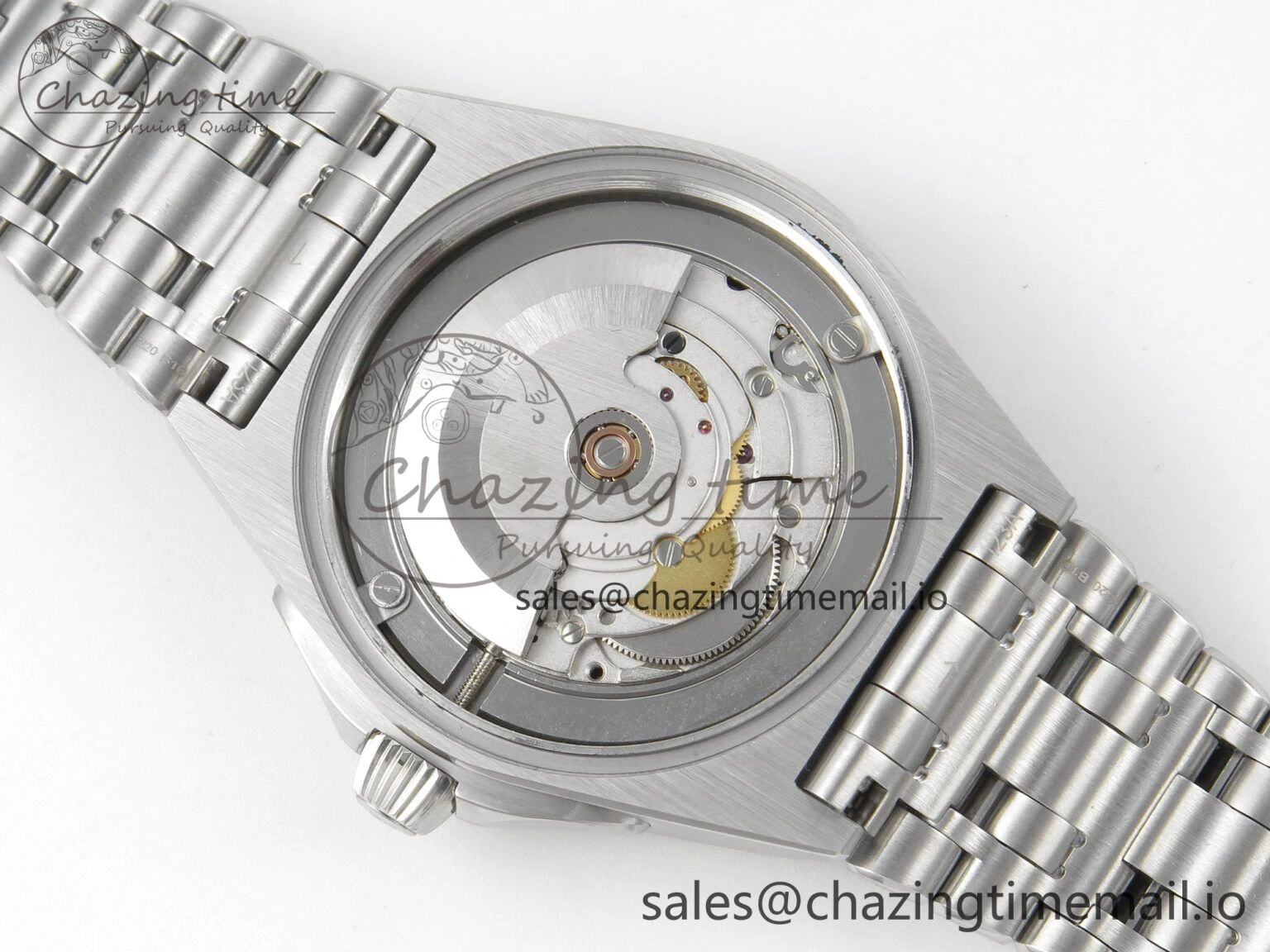 Breitling BLSF Chronomat Automatic 1:1 Best Edition GMT 40mm Blue Dial with Inner Yellow Rim On SS Bracelet
