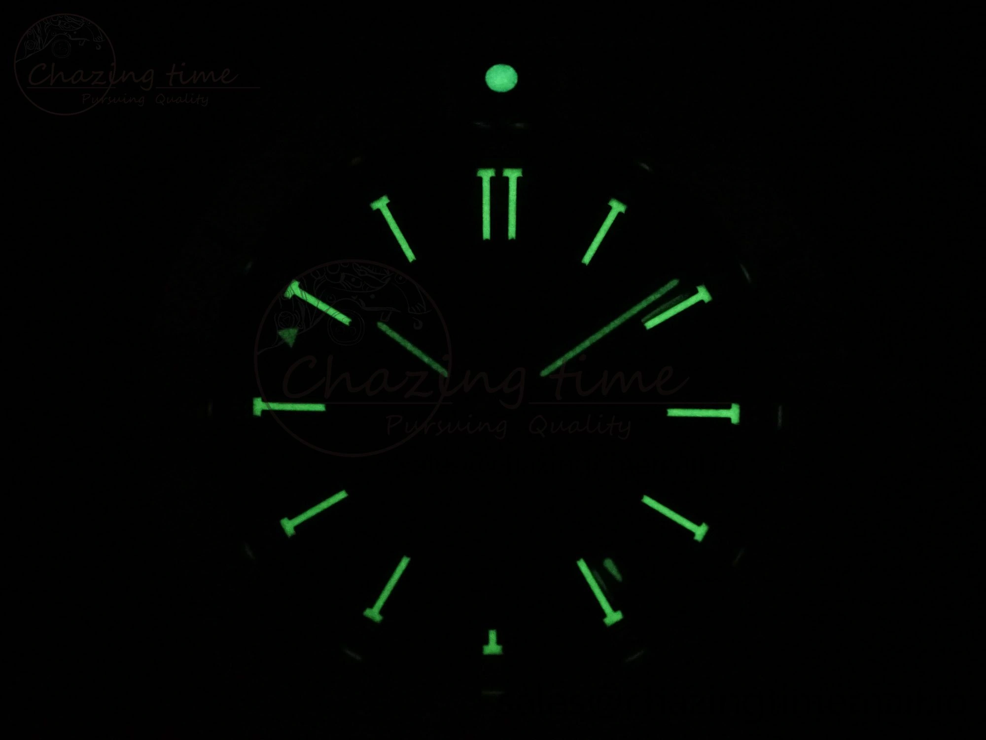 Breitling BLSF Chronomat Automatic 1:1 Best Edition GMT 40mm Green Dial On SS Bracelet A2836