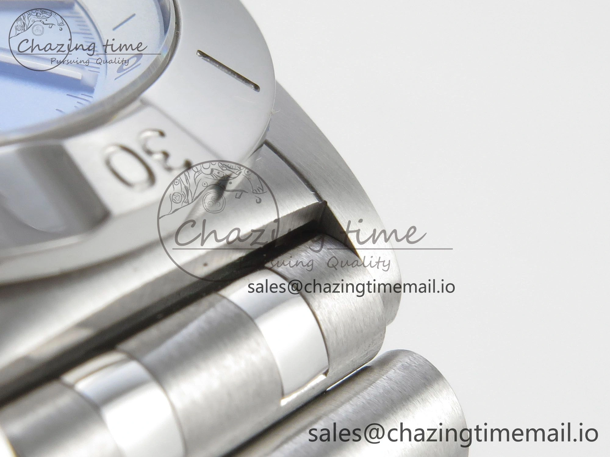 Breitling BLSF Chronomat Automatic 1:1 Best Edition GMT 40mm Ice Blue Dial On SS Bracelet A2836