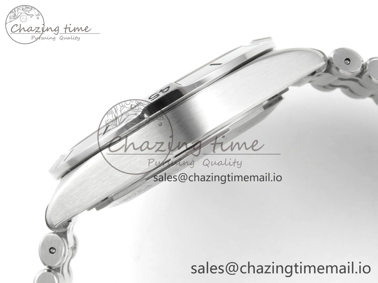 Breitling BLSF Chronomat Automatic 1:1 Best Edition GMT 40mm Ice Blue Dial On SS Bracelet A2836