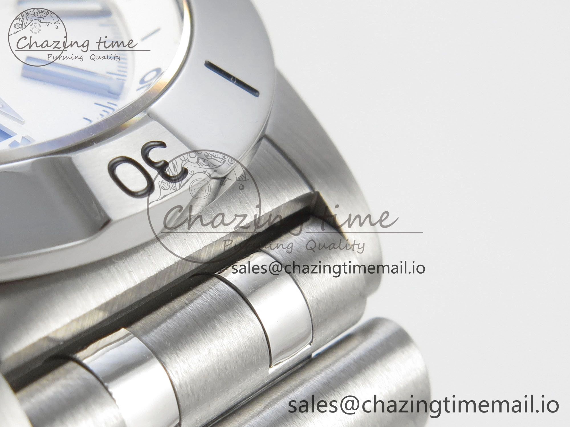 Breitling BLSF Chronomat Automatic 1:1 Best Edition GMT 40mm White Dial On SS Bracelet A2836
