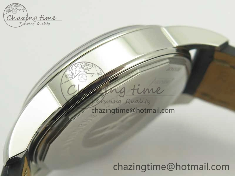 Breitling Transocean Day & Date SS V7F 1:1 Best Edition Black Dial on Black Leather Strap A2836