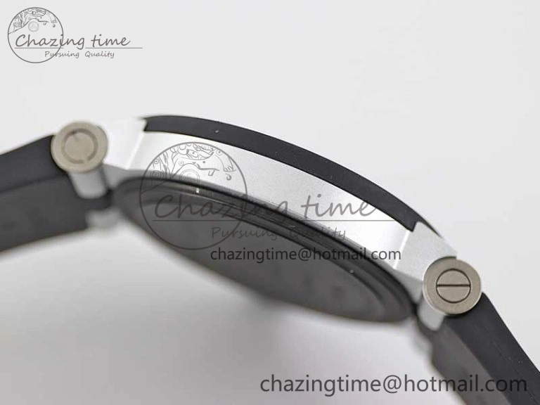 Bvlgari Diagono Aluminum Watch AL RU Cream Stk SW300