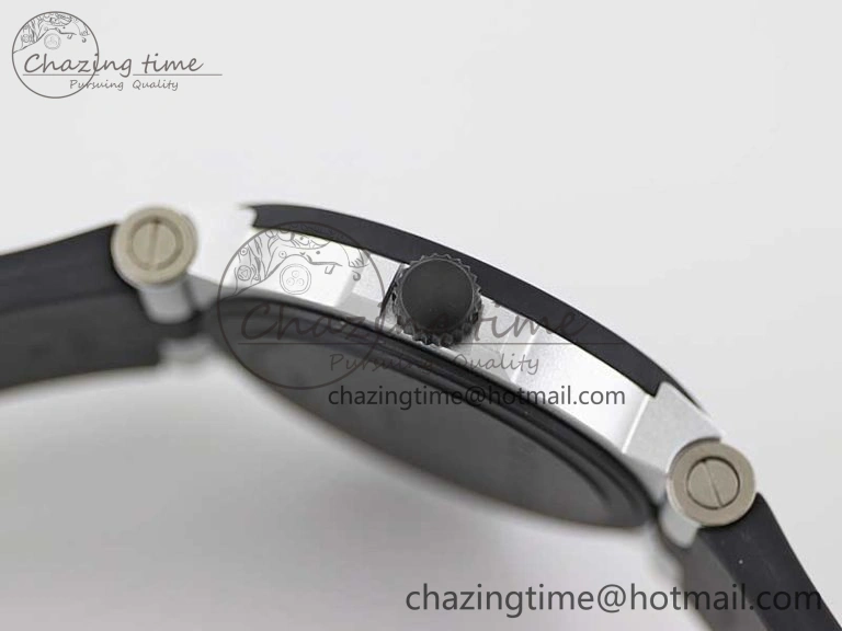Bvlgari Diagono Aluminum Watch AL RU Steve Aoki Cream Stk SW300