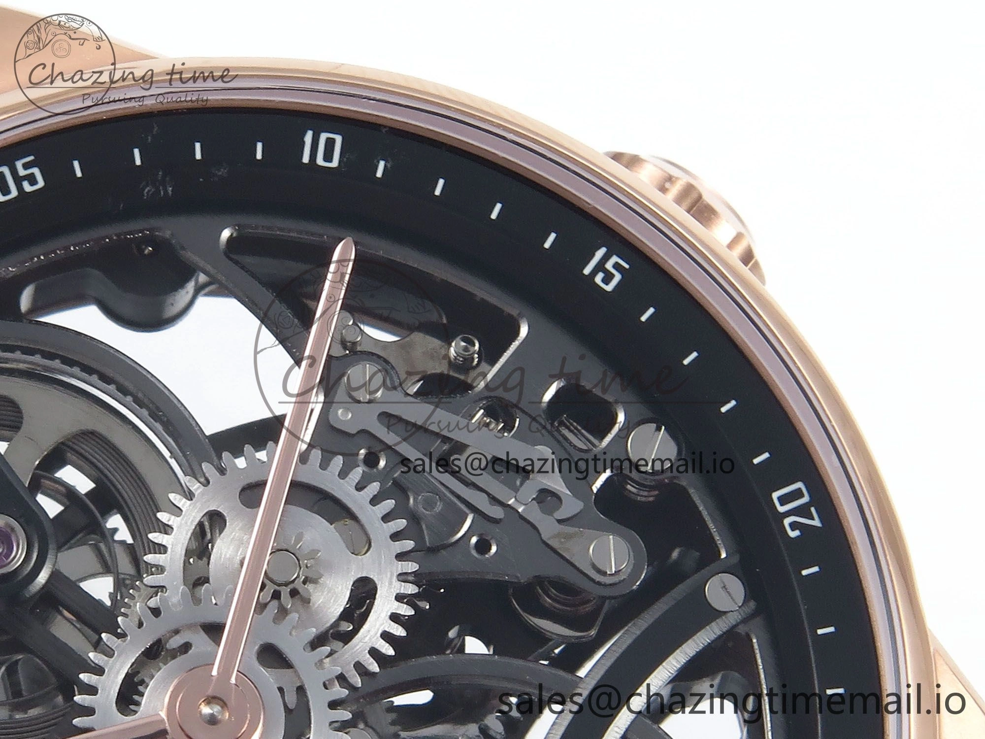 CODE 11.59 Tourbillon 26600 RG APPF Best Edition Black Dial on Black Leather Strap A2948