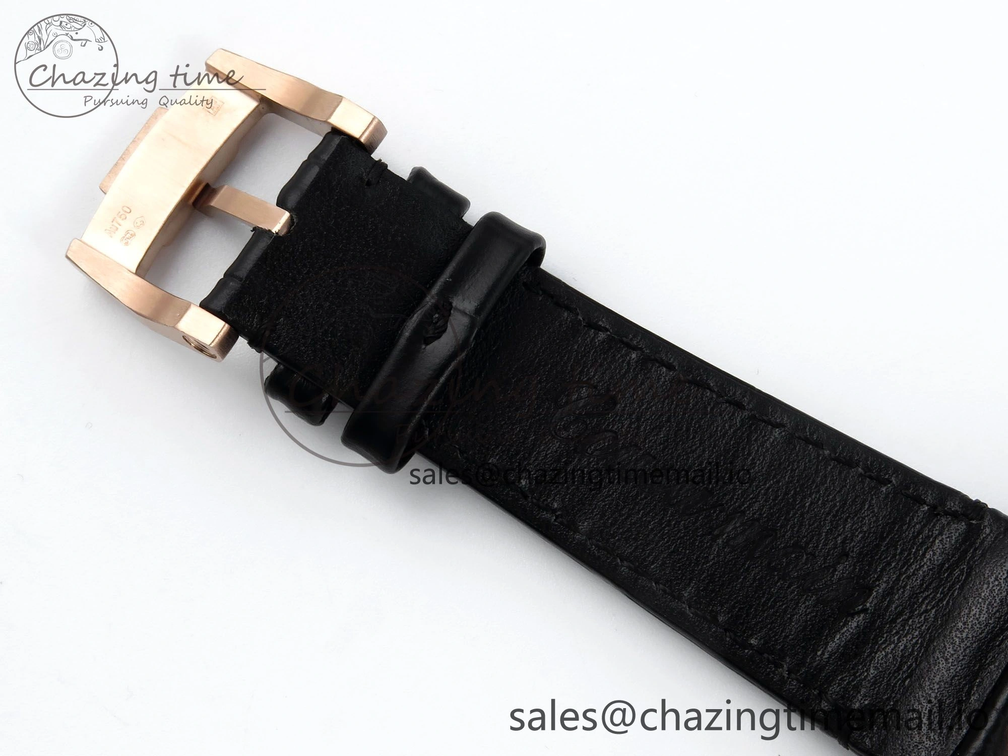 CODE 11.59 Tourbillon 26600 RG APPF Best Edition Black Dial on Black Leather Strap A2948