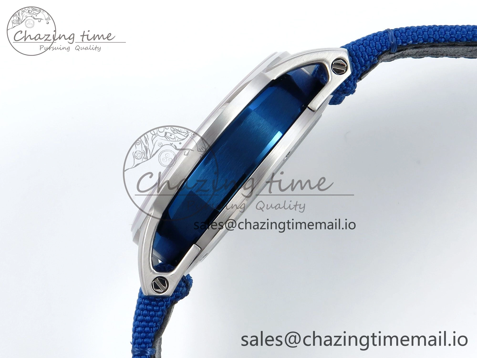 CODE 11.59 Tourbillon 26600 SS APPF Best Edition Blue Dial on Blue Nylon Strap A2948