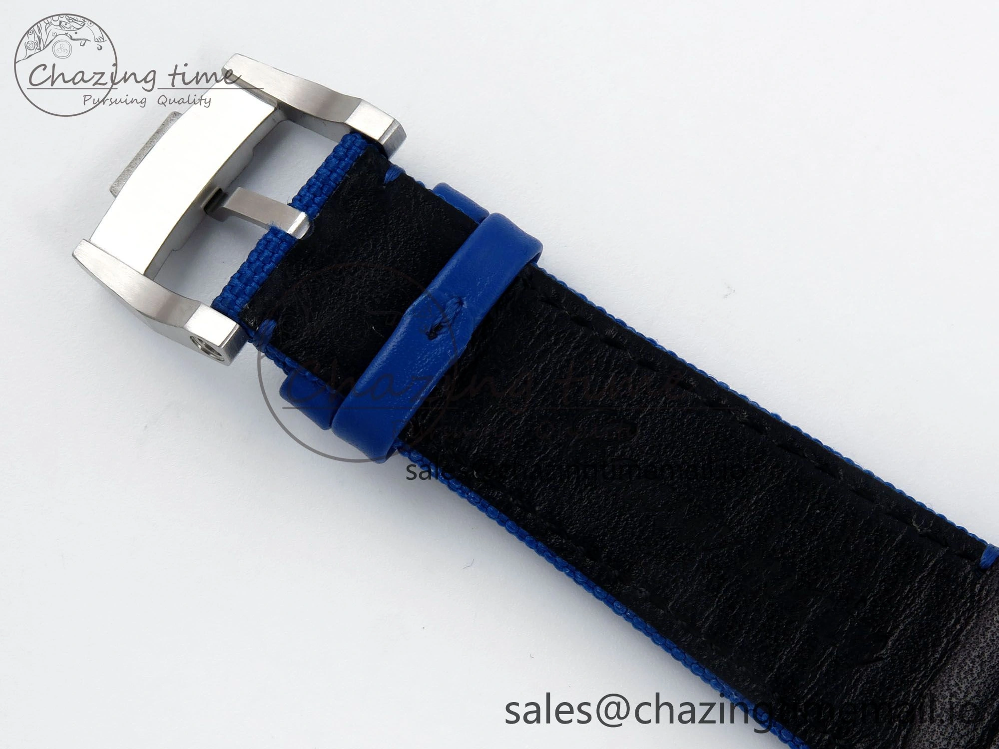 CODE 11.59 Tourbillon 26600 SS APPF Best Edition Blue Dial on Blue Nylon Strap A2948